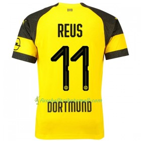 Günstige Fußballtrikots Borussia Dortmund Reus 11 2018-2019 Kurzarm Heimtrikotsatz kaufen